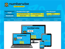 Tablet Screenshot of numberwise.com